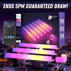Win these Govee Glide Smart Wall Lights!