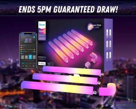 Win these Govee Glide Smart Wall Lights!