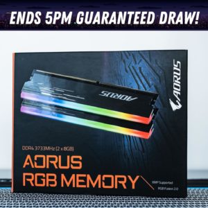 Win this Epic AORUS RGB Ram Kit!
