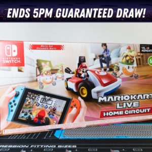 Win this awesome Mario Kart Live: Home Circuit!