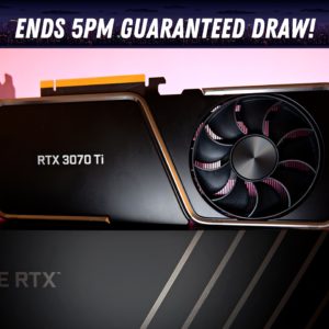 Win this NVIDIA RTX 3070 Ti Founders Edition Card!