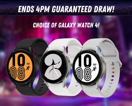 Win a choice of Choice of Samsung Galaxy Watch 4!