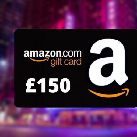 Win a £150 AMAZON GIFT CARD FOR FREE!