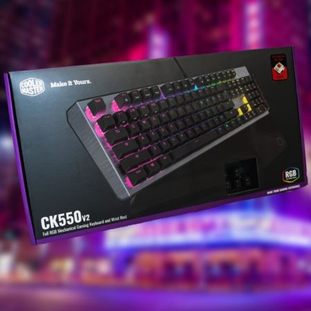 Win a COOLER MASTER CK550 KEYBOARD FOR FREE!
