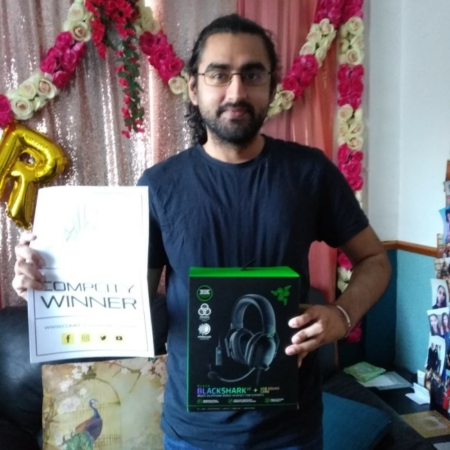 Rajesh Reel FREE Blackshark V2 Headset CompCity Giveaways