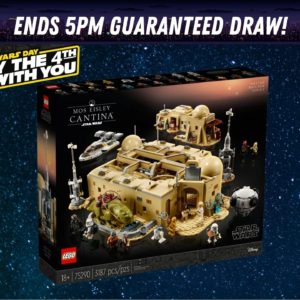 Win this Awesome Lego Mos Eisley Cantina! Relive part of the Star Wars Saga by Building a Staple part of it!