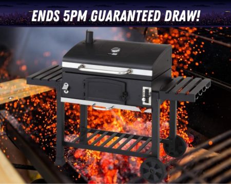 Win this awesome CosmoGrill Outdoor XXL Smoker Barbecue!