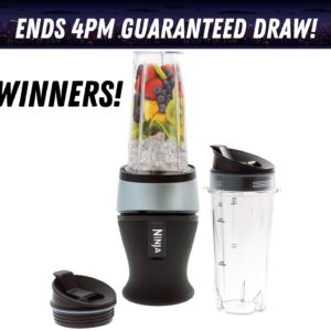 Win this Ninja Nutri Blender And Smoothie Maker with 2 Bottles