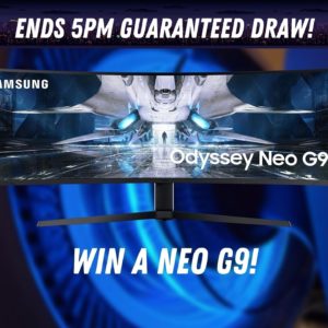 Win this incredible Samsung Odyssey Neo G9 49" 240hz
