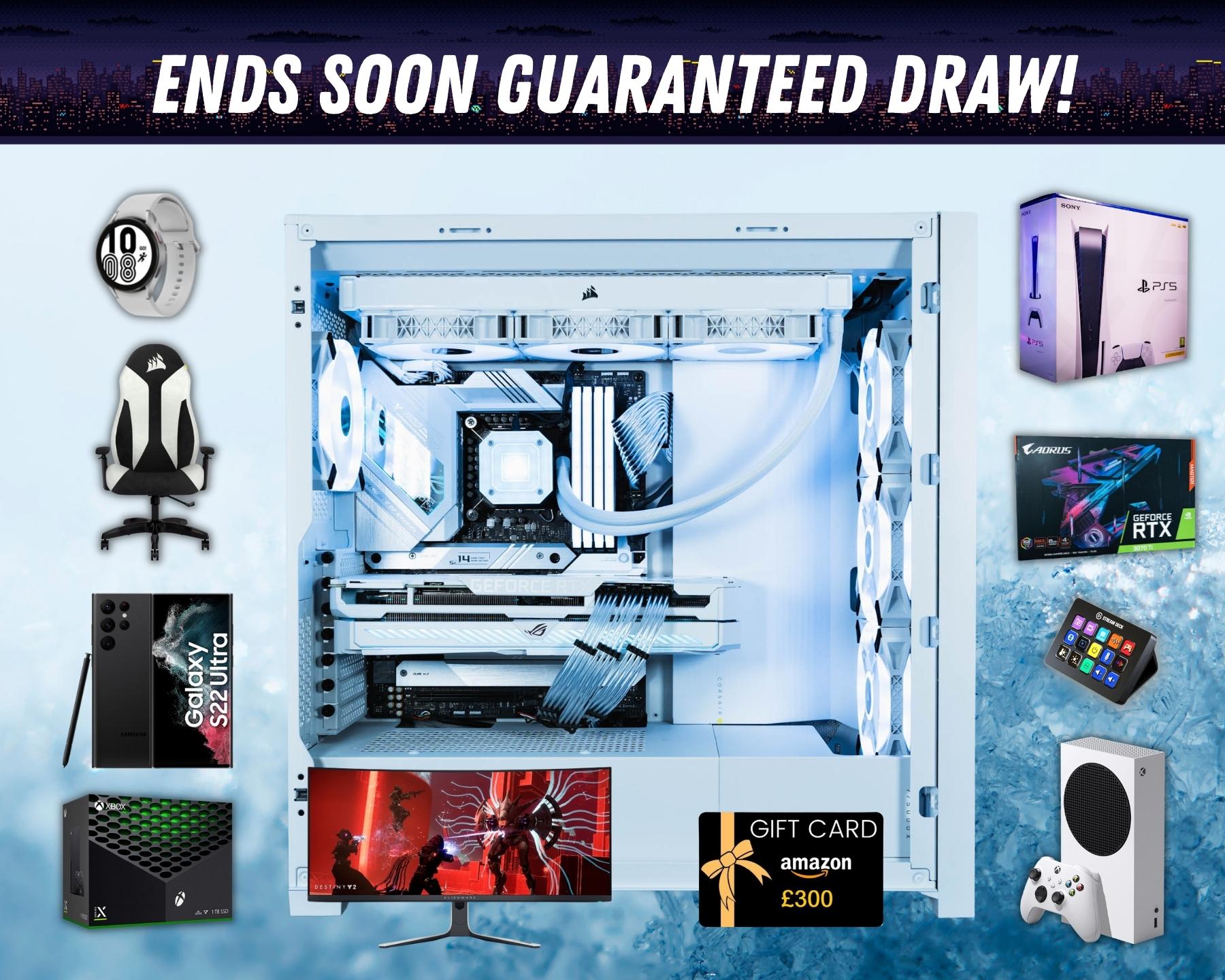 Win this Epic PERMAFROST RTX 3090 CORE i7 12700k Gaming PC!