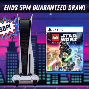 Win this Awesome PlayStation 5 Disc Edition with Lego Star Wars: The Skywalker Saga