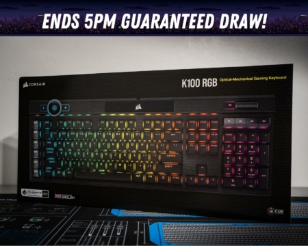 Win A Corsair K100 RGB Mechanical Gaming Keyboard with OPX Switches!