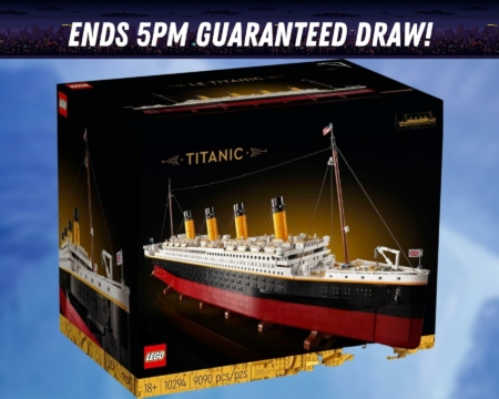 Win this Awesome LEGO Creator Expert Titanic Set 10294!