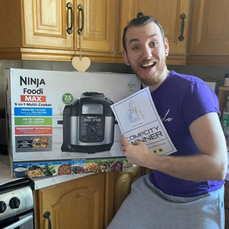 Andrew Crossland Ninja Cooker CompCity Giveaways