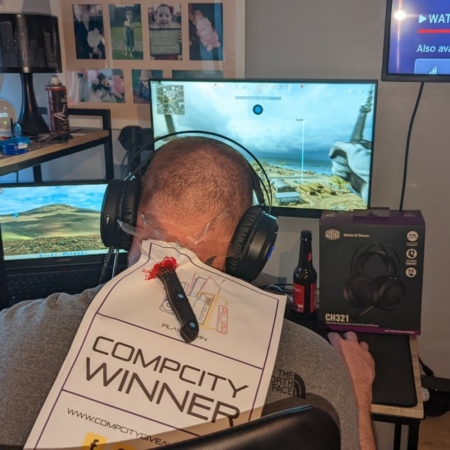 Gary Glennon FREE Cooler Master headset CompCity Giveaways