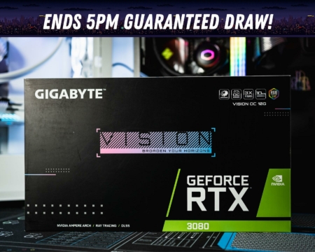 Win this Awesome Gigabyte RTX 3080 VISION OC!