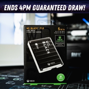 Win this WD BLACK P10 5TB Game Drive!