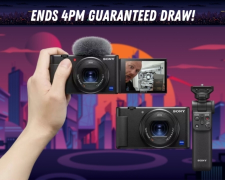 Win this Epic SONY ZV1 VLOG CAMERA + GRIP!