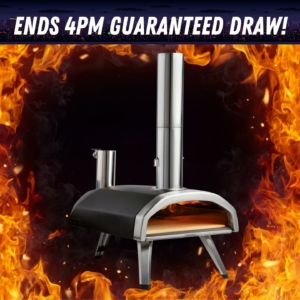 Win this Epic Ooni Fyra 12 Pizza Oven!