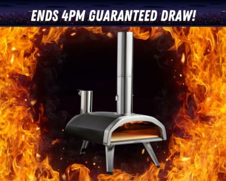 Win this Epic Ooni Fyra 12 Pizza Oven!