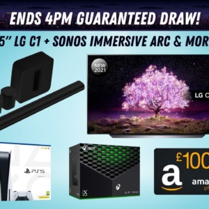Win this HOME CINEMA & GAMING BUNDLE + 23 INSTANT LOOTS!