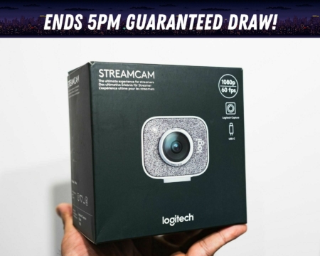 Win this awesome Logitech Streamcam!