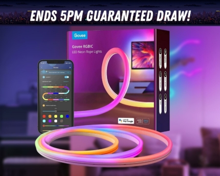 Win these Govee LED NEON Rope Lights!