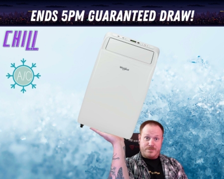 Win a Whirlpool PACF29COW Air Conditioning Unit - Icy White!