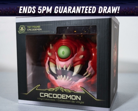 Win this awesome Numbskull Doom Cacodemon Figure!