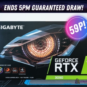 Win a GIGABYTE RTX 3090 GAMING OC 24GB Graphics Card!