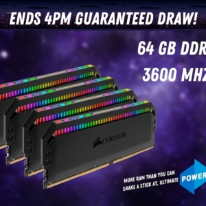 Win this Epic Corsair 64GB RAM KIT!
