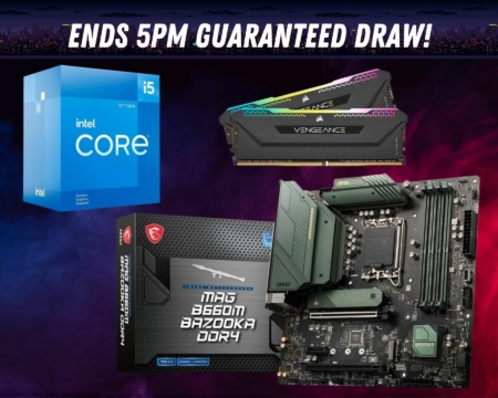 Win this AWESOME B660M 12400F DDR4 MOTHERBOARD BUNDLE!