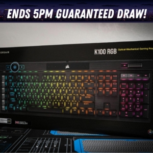 Win A Corsair K100 RGB Mechanical Gaming Keyboard with OPX Switches!
