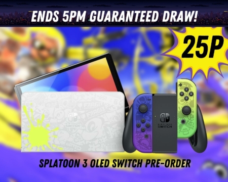 Win this Epic SWITCH OLED MODEL SPLATOON 3 EDITION!