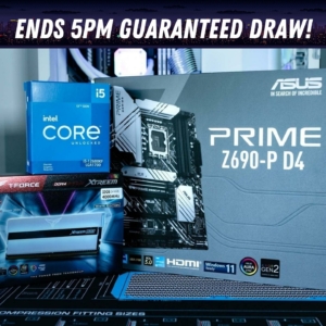 Win this AWESOME Z690 12600KF DDR4 MOTHERBOARD BUNDLE!