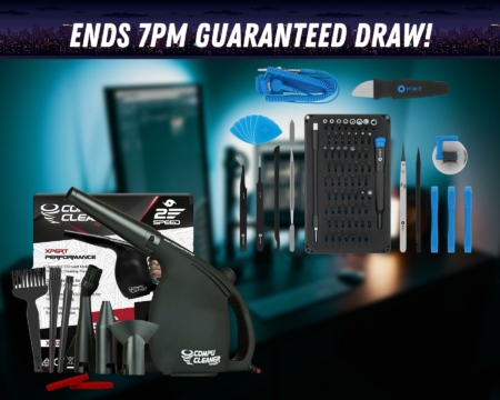 Win this Awesome Ifixit Pro Tech Tool Kit + CompuCleaner Xpert Bundle!