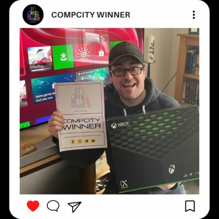 DYFED RUSSELL HUGHES XBOX Series X CompCity Giveaways