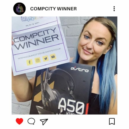 JESSICA HOWARD Choice of Astro A50 Headset CompCity Giveaways