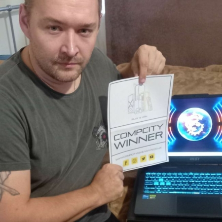 LUKASZ KAMINSKI MSI Cyborg 15 Inch RTX 4060 Gaming Laptop CompCity Giveaways