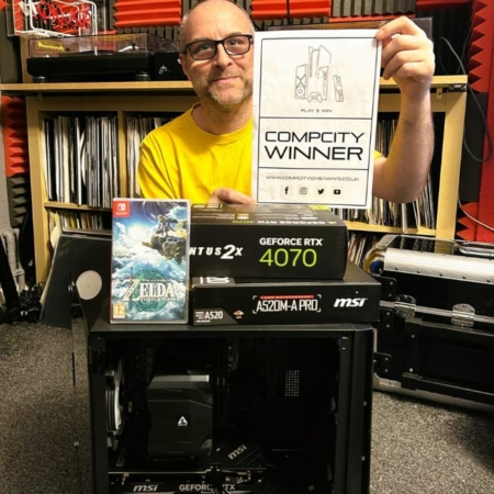 KEIR BAILY AlphaSync 5600X RTX 4070 Gaming PC Win 11 IW CompCity Giveaways