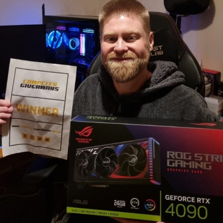 DAVE WING ASUS ROG STRIX RTX 4090 24G OR 1500 CompCity Giveaways