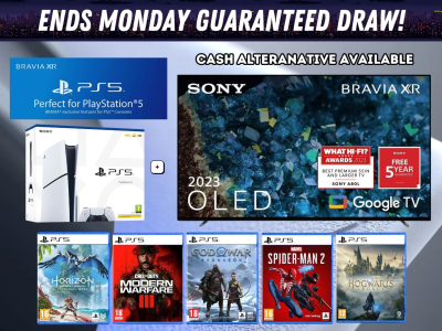 Win a Playstation 5 + Sony BRAVIA XR OLED TV Bundle!