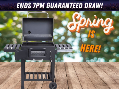 Win this awesome CosmoGrill Outdoor XL Smoker Barbecue!