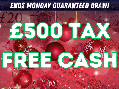 £500 Tax Free Cash