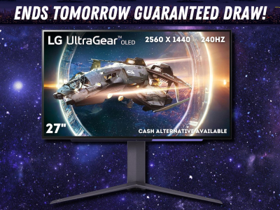 Win a LG UltraGear 240Hz OLED Monitor!