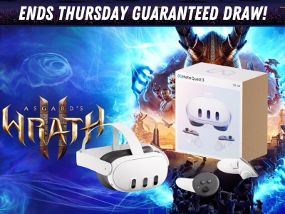 Win this Awesome Meta Quest 3 128GB + Asgard's Wrath 2!