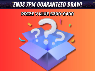 Win a Mystery Prize valued between £300 and £400!