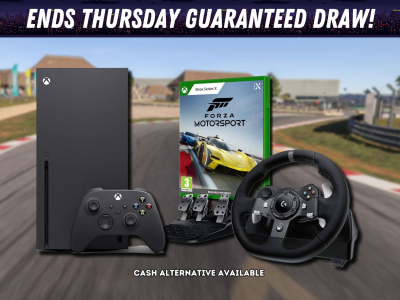 Win this awesome Xbox Series X Racing Bundle!