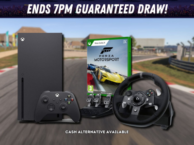Win this awesome Xbox Series X Racing Bundle!
