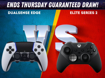  Win a choice of the Sony Dualsense Edge or Xbox Elite series 2 pad!